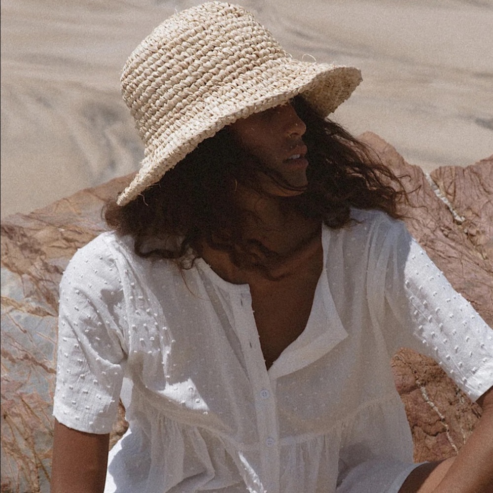 Bahgoose Straw Hat
